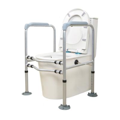 China 2022 Factory New Modern Height Adjustable Toilet Commode Folding Chair For Disabled And Elderly for sale