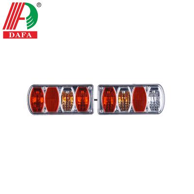 China HIGH QUALITY E4-APPROVAL EURO STYLE TRAILER AND TRUCK TAIL LIGHT LED AUTOMOTIVE FOG LIGHTS 223x101x53mm for sale