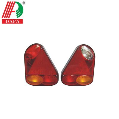 China PMMA+ABS E-MARK 12V 6 FUNCTIONS TAIL LIGHT FOR TRAILER AND TRUCK for sale