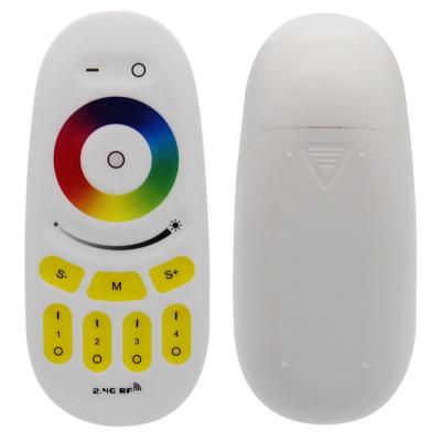 China LED 4 Zones 2.4G RF Full Touch Control Wireless Touch Switches RGB RGBW LED Dimming Remote Control for sale