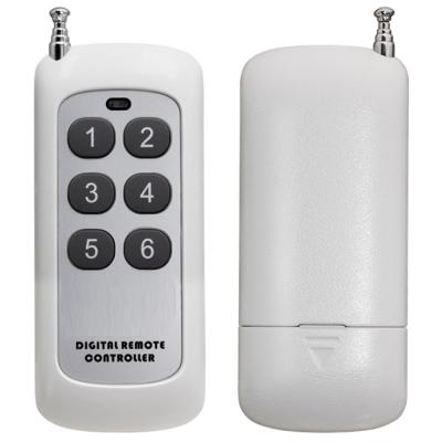 China 6 Interrupt Buttons Universal Automatic Door/Door/Car Electronics 315/433Mhz Remote Control Key RF Remote Control RF Remote Control for sale