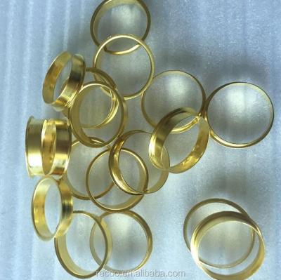 China Buy aluminum directly from china factory cnc part alloy ring deco rotation brass ring for sale