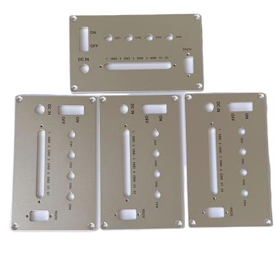 China Custom Aluminum Front Panel OEM Aluminum Sheet Metal Customized Processing Laser Cutting Stainless Steel Plate Aluminum Plate Bending for sale