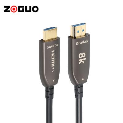 China Top Quality Active COMPUTER PVC Jacket HDMI 2.1V 8k 8K 60HZ Optical Cable Max Support For HDTV for sale