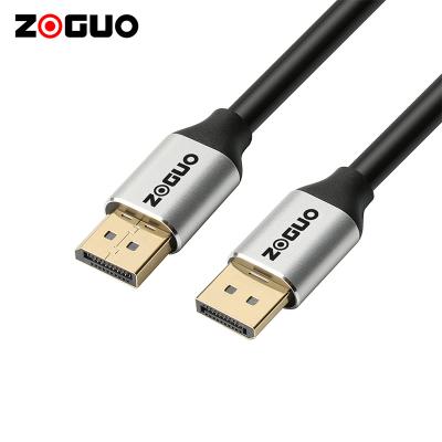 China Computer Technician 1M 2M 3M 5M Displayport Micro Converter Cable Adapter 1.4V DP Audio Cable for sale