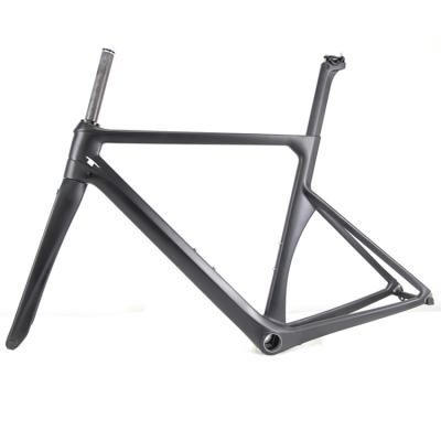 China Road Bikes Affordable Carbon Frame Bike Road Frame Rim Brake Road Bicycle Frameset Kit LCR016-V for sale