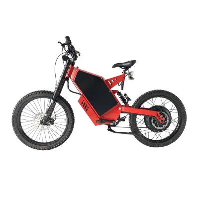 China 3000W E dirt bike/3000W fat tire steel mountain electric dirt bike/3000W 48v lithium battery electric dirt bike for sale