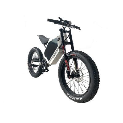 China Hot Selling Full Suspension Dirt Bike 3000w Steel Off Road Electric Bike Lithium Battery Stealth Bomber ebike for sale