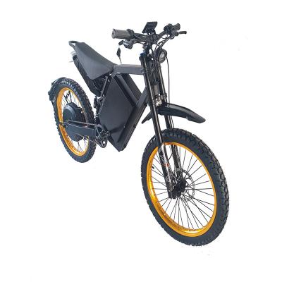 China Fast Aluminum Alloy 72v 5000w Long Range Electric Dirt Bike With Optional Big Tire for sale