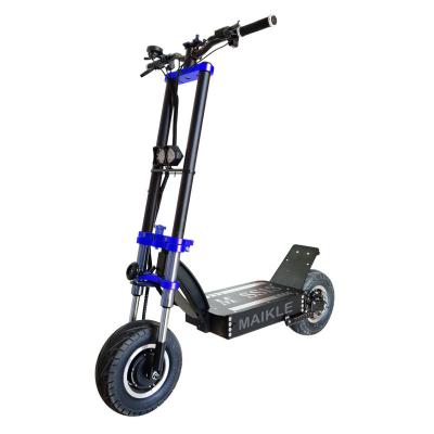 China Off Road Electric Scooter Unisex 5600W 72v Fast Powerful Double Motor With Two Wheel 13 Inch Foldable Escooter For Adult for sale