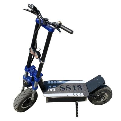 China 4800w unisex 60V best selling two wheel folded electric scooter which easy to maintain for sale