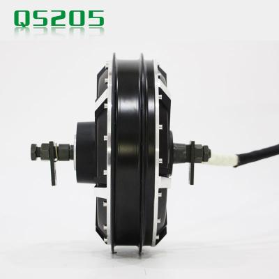 China Two Series Best Price 100kph Mid Drive Motor QS Motor Hub 2000w Motorcycle Spoke Hub Motor For Electric Bicycle for sale