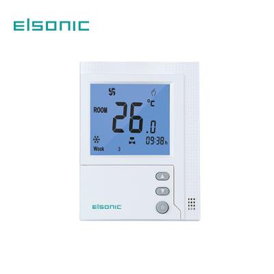 China Modern In-Wall Installation Room Thermostat RF 470MHZ Wireless HVAC Communication For Boiler Heating for sale