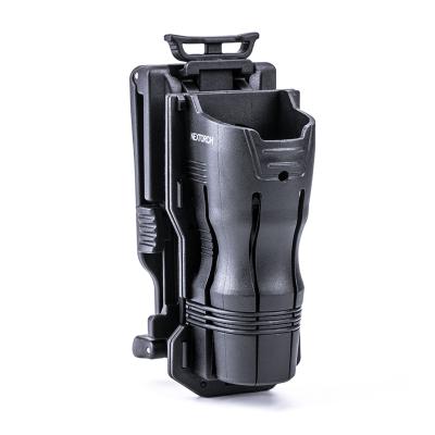 China Polymer fyberglass V61 Holster For Rotating Tactical Flashlight Police Flashlight Holster Holder For 5 Inch Belt Tactical Holster For Flashlights for sale