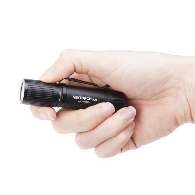 China Mini EDC NEXTORCH K21 Flashlight AA Battery Outdoor Camping Light Super Bright Led Torch for sale