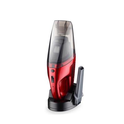 China Hand Hold Car Mini Red Handheld Vacuum Cleaner Wet and Dry Household Car Use Hand Held Ultra Quiet Small for sale