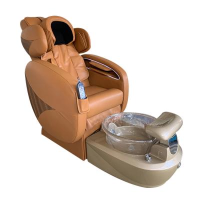 China Multi-Function Foot SPA and Manipulator Massage Pedicure Modern Manicure Pedicure Nail Salon Furniture Electric Pedicure Massage Chair for sale