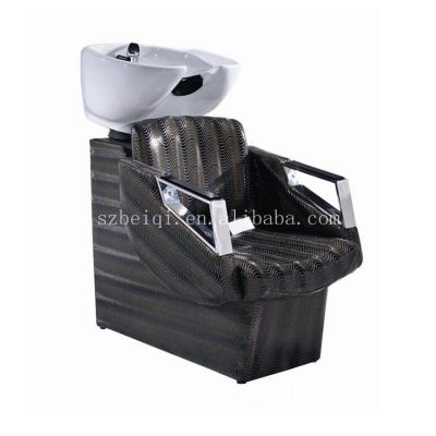 China High quality chair hair shampoo shampoo chair factory salon wash rest with footrest for sale