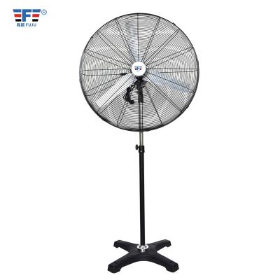 China Hotel Industrial Adjustable 4 Gear Settings Factory Floor Pedestal Stand Hot Selling Heavy Duty Fan for sale