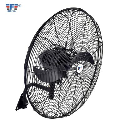 Cina Anti-dust\water-repellent\smoke-proof strong wind 4 speed swinging arrangement cooling 30 industrial wall fan in vendita