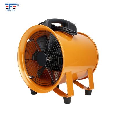 China Hotels 8 10 12 16 18 inch Cylinder Heavy Duty Industrial Portable Fan Axial Exhaust Fan zu verkaufen