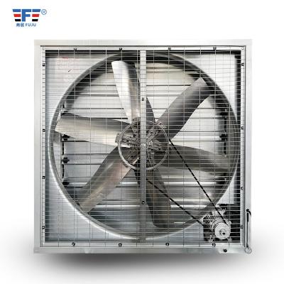 中国 Hotels 1000mm Blade Diameter 380V Heavy Hammer Type Low Noise Exhaust Fan Industrial 販売のため