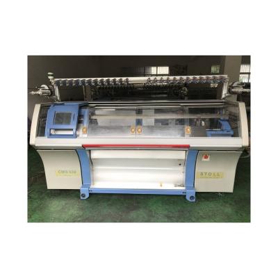 China Factory New Design Professional Semi Automatic High Productivity Needle Products Refurbished Flat Knitting Machine for sale