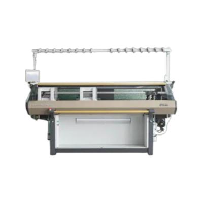 China Shoe Used Three 14 Gauge System 36 Inch 3D Sport Shoe Upper Flat Knitting Machine for sale