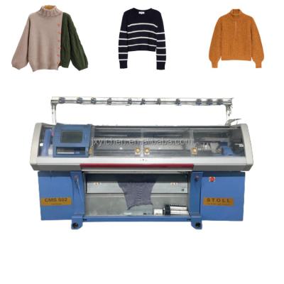 China STOLL Garment Factory Sells Single System Sweater Flat Knitting Machine for sale