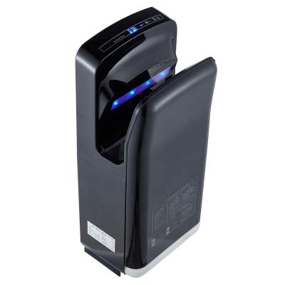 China Easy Signal Blue Light Touch Hotel Control High Power Free Jet Blade Sensor Hand Dryer Automatic Toilet for sale