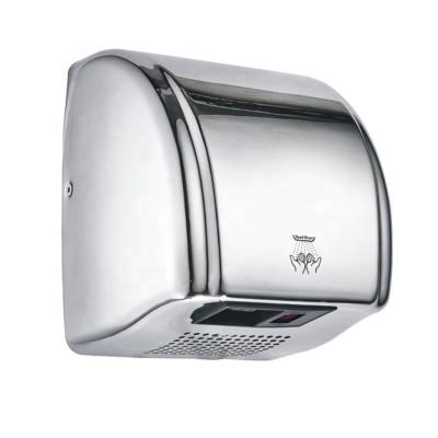 China Commercial Hotel Stainless Steel Handdrier Free Automatic High Speed ​​Infrared Touch Hand Dryer For Bathroom for sale