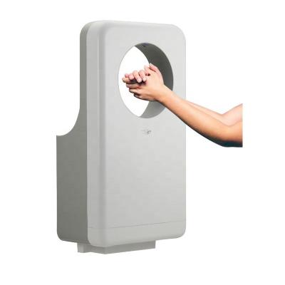 China Hotel Air Force Extreme Hygienic Circular Powerful Air Hand Dryer With Energy Efficient HEPA Filter for sale