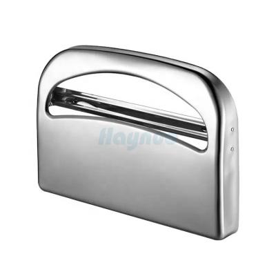 China 304 Stainless Steel Commercial Modern Wall Mounted Toilet Paper Dispenser 1/2 Hand Toilet Seat Cover Dispenser for sale