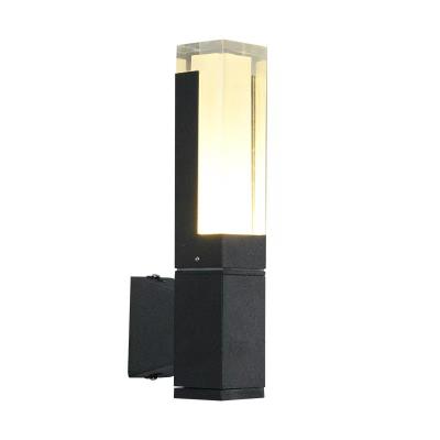 China Outdoor Tempered Glass 5w 10w Garden Wall Lamp For Garden Landscape Lighting IP65 for sale