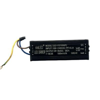 China LED Lighting Constant Current 50w 900ma 1500ma Waterproof Electronic Led Driver IP66 For Led Street Light for sale