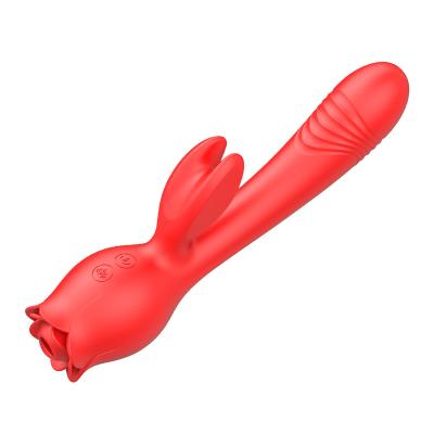 China New Women Position Vagina Clitoris Stimulation Rabbits Sex Toys For MeMasturbators Vibrator Sex Toys For Woman Sex Toys For Men Sucking Vibration Retractable Masturbator for sale