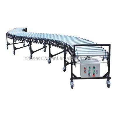 China Oil resistant 2016 hot style portable expandble flexible electric conveyor system, roller conveyor, conveyor belt roller for sale