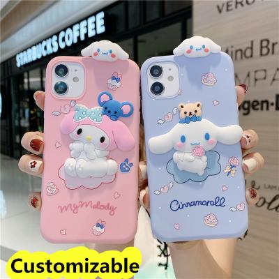 China Shockproof Cute Melody Doll Kawaii Cartoon Soft Shockproof Mobile Phone Cases For One Plus 9T 9PRO 1+8T 1plus 7 1+6 Cell Back Cover for sale