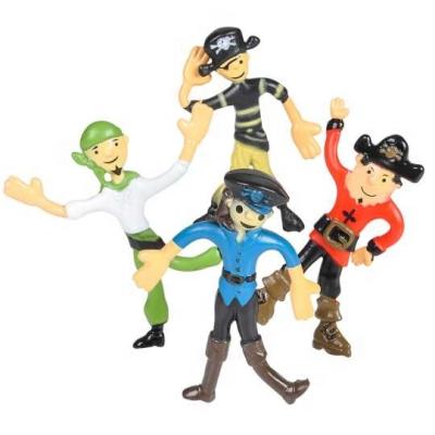 China Gift Customized Bendable Toy Pirate Action Numbers for sale