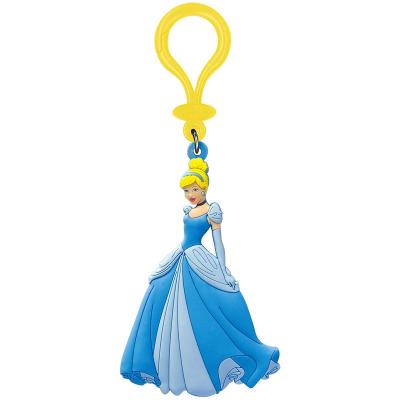 China Plastic Manufacturer Custom Queen Mini Key Chains PVC Figures Princess Key Chains For Girls for sale