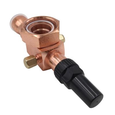 China Refrigerator Compressor Parts Rotary Type Locking Valve for sale