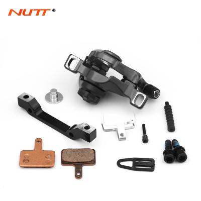 China Metal Nutt-6s bicycle mountain bike disc brake with sh1160 double wire pullOther acting mechanical bicycle for sale