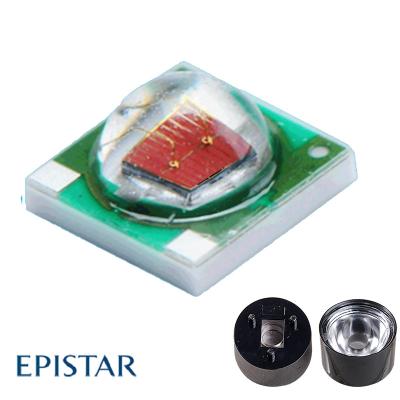 China Silica Gel Factory Wholesale Epistar Chip 3535 Smd Led. Plant Growth 0.5W 1W 2W Silica Gel Red And 3W 620-630nm Small Rohs Contact for sale