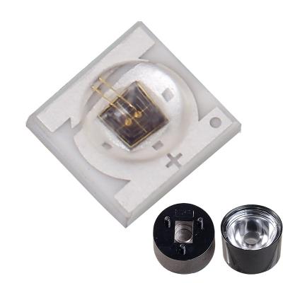 China High Power 30degree 60degree 90degree 120degree 1w 2w 3w 3535 740nm 850nm 810nm 880nm 940nm 950nm 980nm Night Vision Face Recognition IR SMD Led Chip for sale