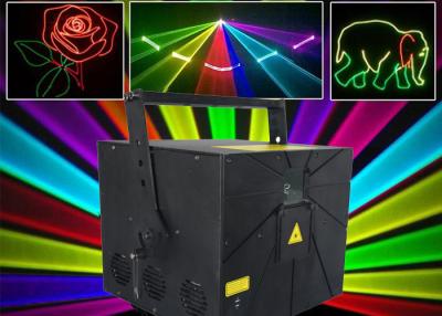 China DMX 512 RGB Powerful Green Laser Sound Activated 90VAC - 250VAC / 300VA for sale