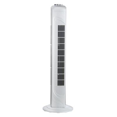 China Swing Function Household 32 To 42 Inch Led Display DC Tower Fan With 3 Speeds for sale