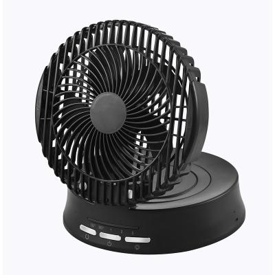 China Ambient Light Electric Aluminum Portable Mini Motor AC DC Cooler Cooling Air Portable Tabletop Fans for sale