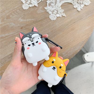 China Corgi Dog Case Cartoon Corgi Dog Animal Case For AirPods Pro Skin Earphone Cover Device for sale