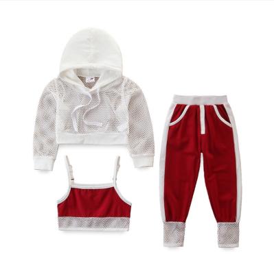 China HIGH STREET Summer Girls Tops and Pants Clothing Kids Baby Sweatshirt and Pants Set for sale