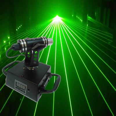 China Family party piece small big beam 360 degree rotating green laser light for sale